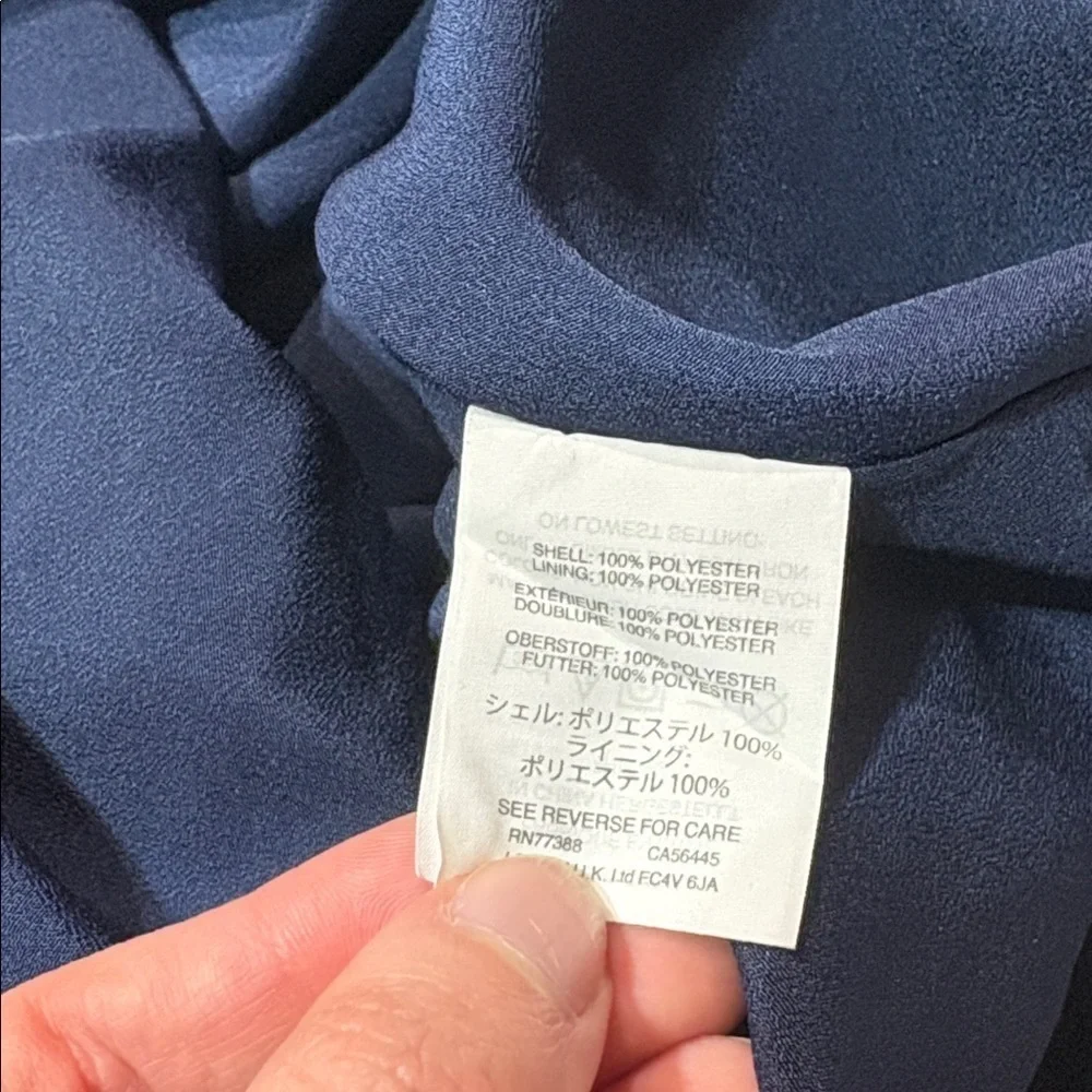 J. Crew Mercantile Ruched Waist Dress In Vintage Floral Lined Navy
